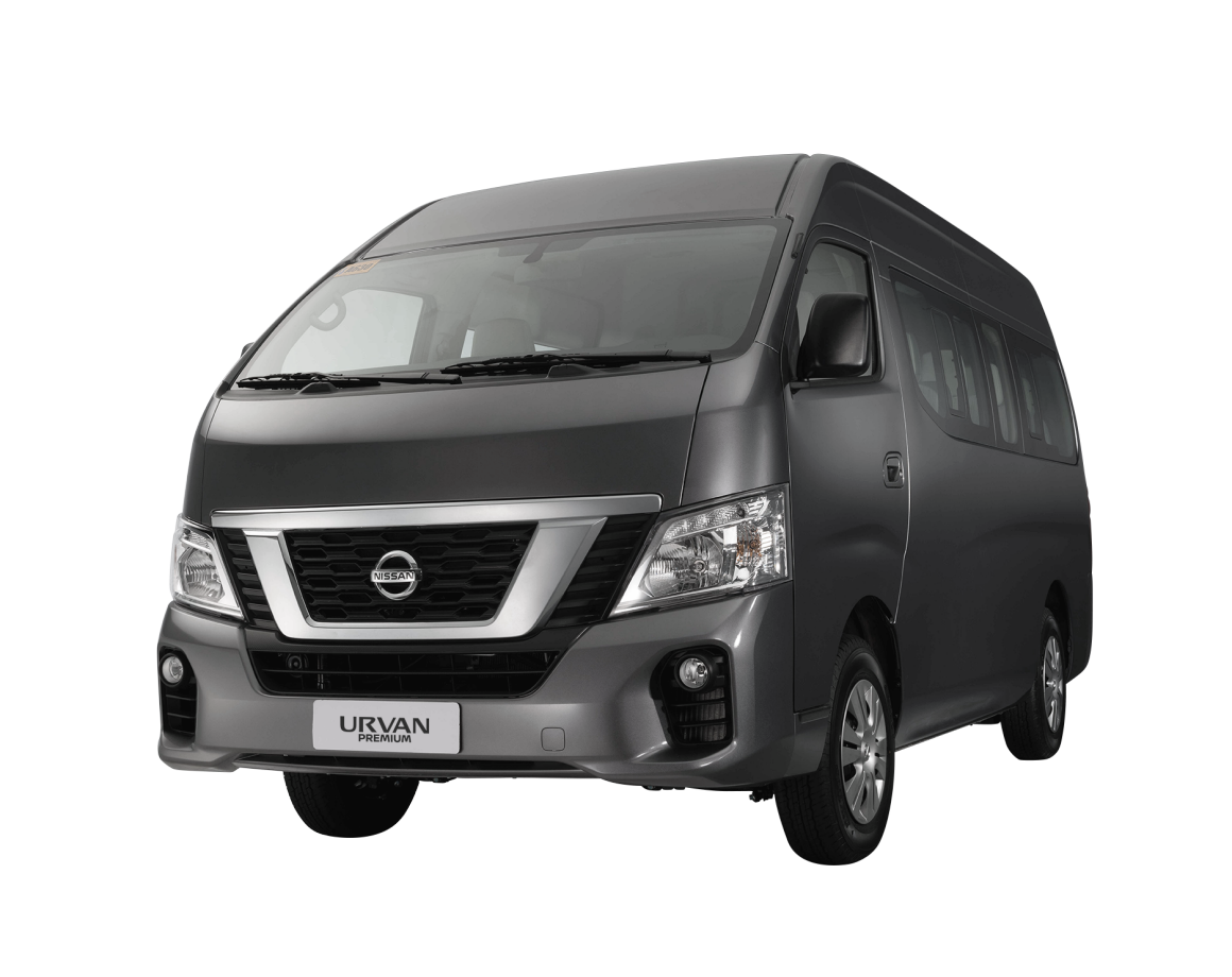 white nissan van